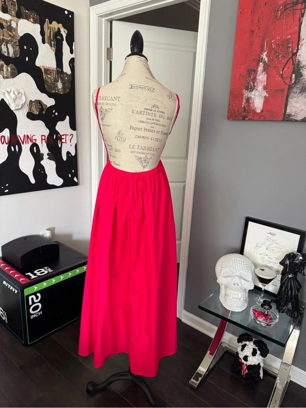 Commense Cowgirl Open Back Maxi Dress